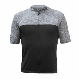 SENSOR CYKLO MOTION moška majica s polnimi rokavi in zadrgo black/grey razprodaja