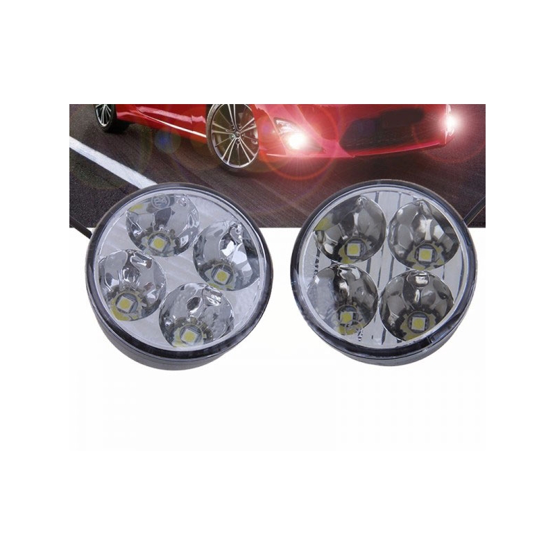 Dnevne luči Superlight DRL 4 LED okrogle