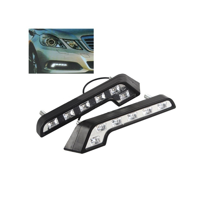 Dnevne luči Superlight RL 6 LED 400 LM ukrivljene