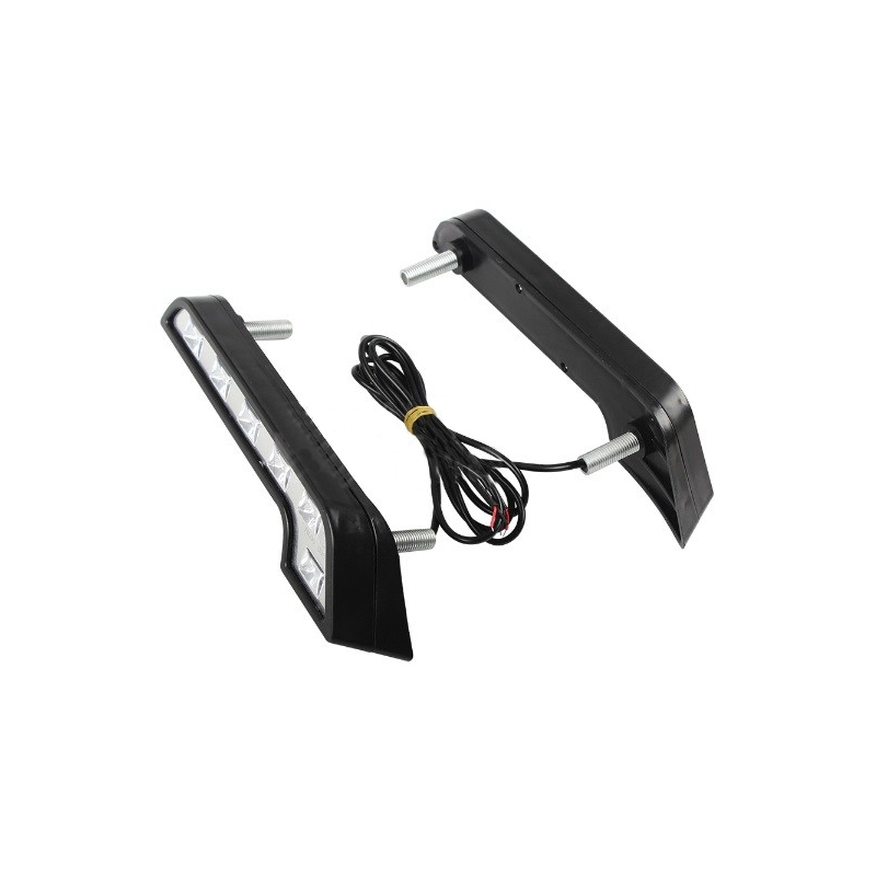 Dnevne luči Superlight RL 6 LED 400 LM ukrivljene