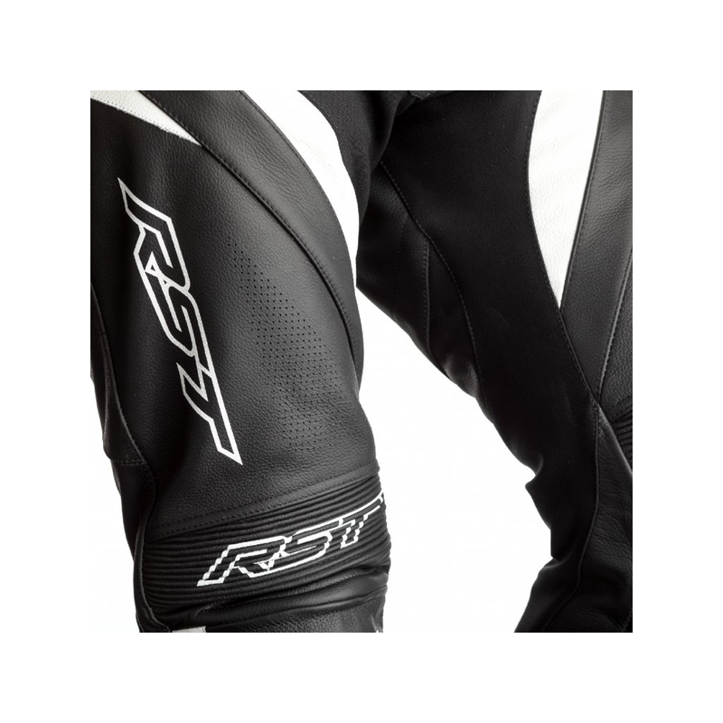 RST Tractech Evo 4 CE črno-bele motoristične hlače razprodaja