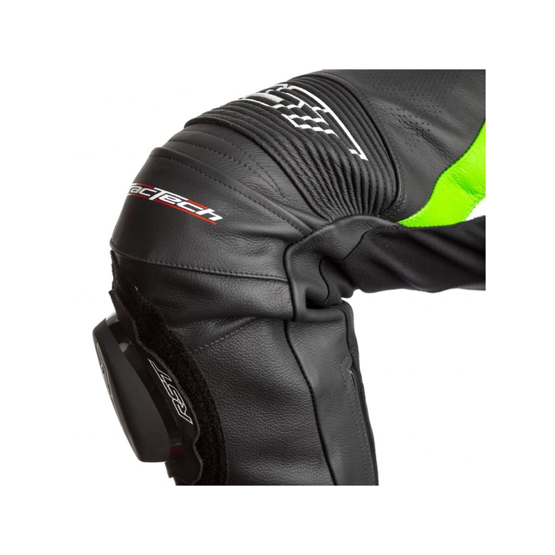 RST Tractech Evo 4 CE črno-bele-zelene motoristične hlače za motoriste razprodaja