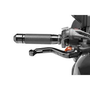 Zavorna ročica brez adapterja PUIG 180NT kratka črna/oranžna
