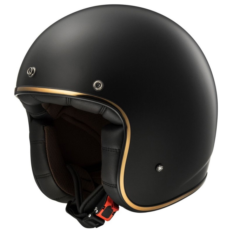 Odprta čelada LS2 OF583 Bobber Solid Black Matte