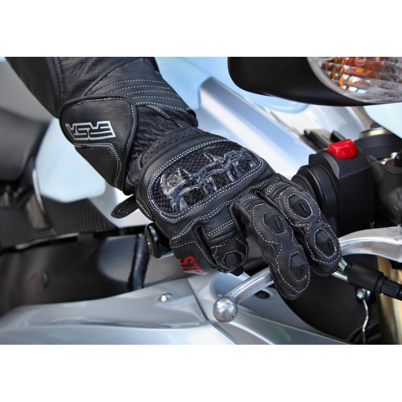 RSA Jeklene rokavice za motorno kolo