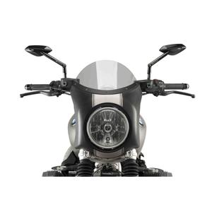 Plexi štít PUIG SEMI-FAIRING matná černá kouřová