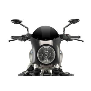 Plexi štít PUIG SEMI-FAIRING matná černá černý