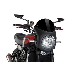 Plexi štít PUIG SEMI-FAIRING matná černá černý