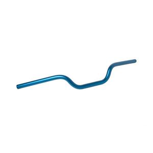 Řídítka PUIG CYLINDRICAL modrá D 22mm, H 76mm