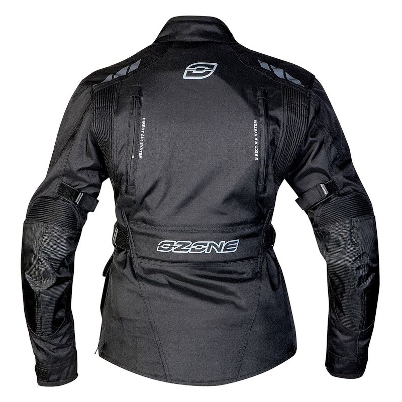 Ženske moto jakne Ozone Tour Black razprodaja