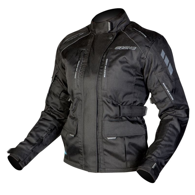 Moto jakna Ozone Tour Black razprodaja