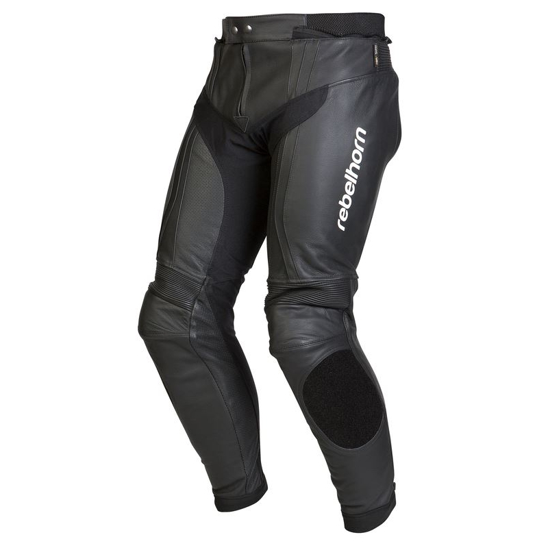 Rebelhorn Piston II Black Motoristične hlače