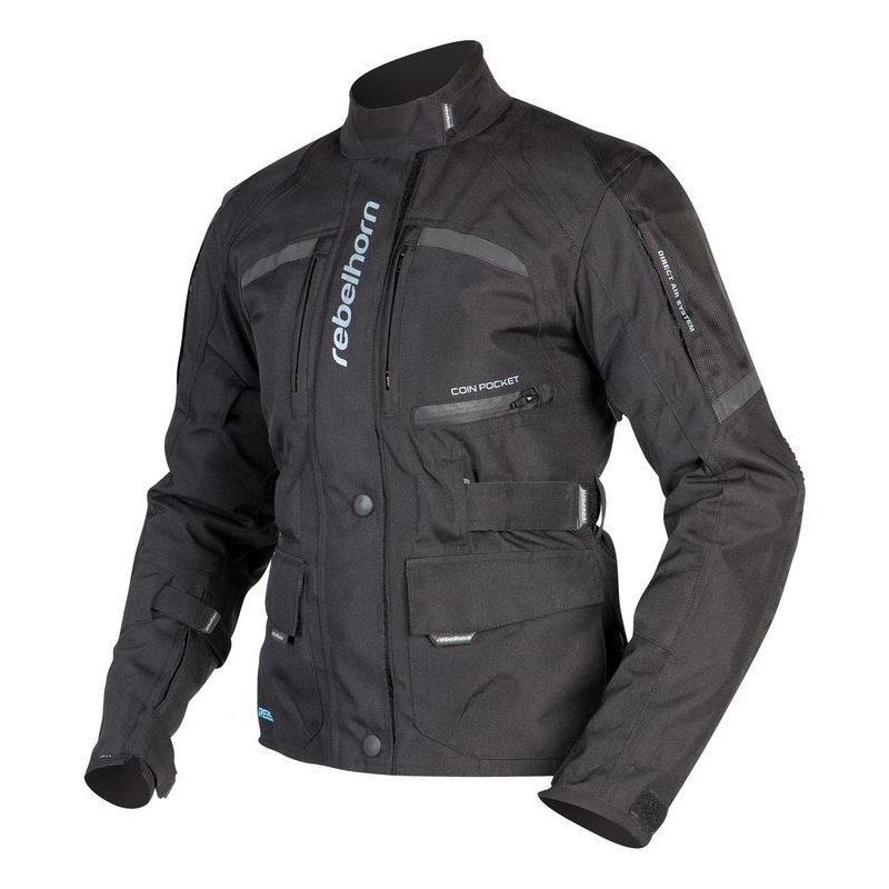 Ženske moto jakne Rebelhorn Hiker black razprodaja