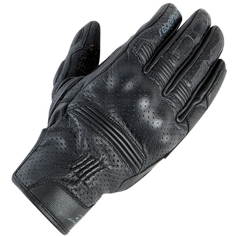 Motoristične rokavice Rebelhorn Thug Pro Perforated Black razprodaja