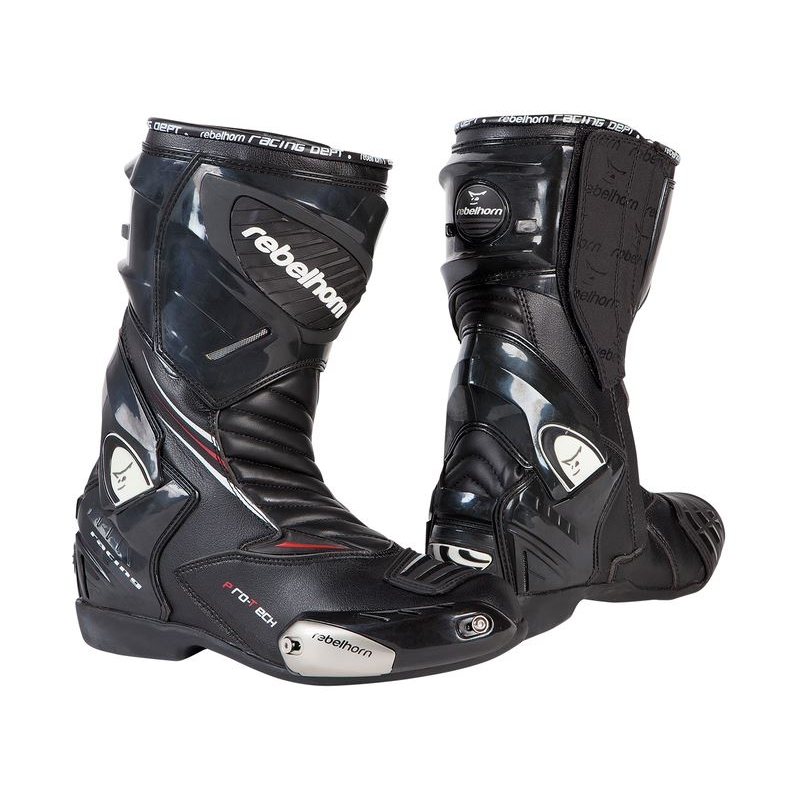 Rebelhorn Lap Black Motorcycle Boots razprodaja