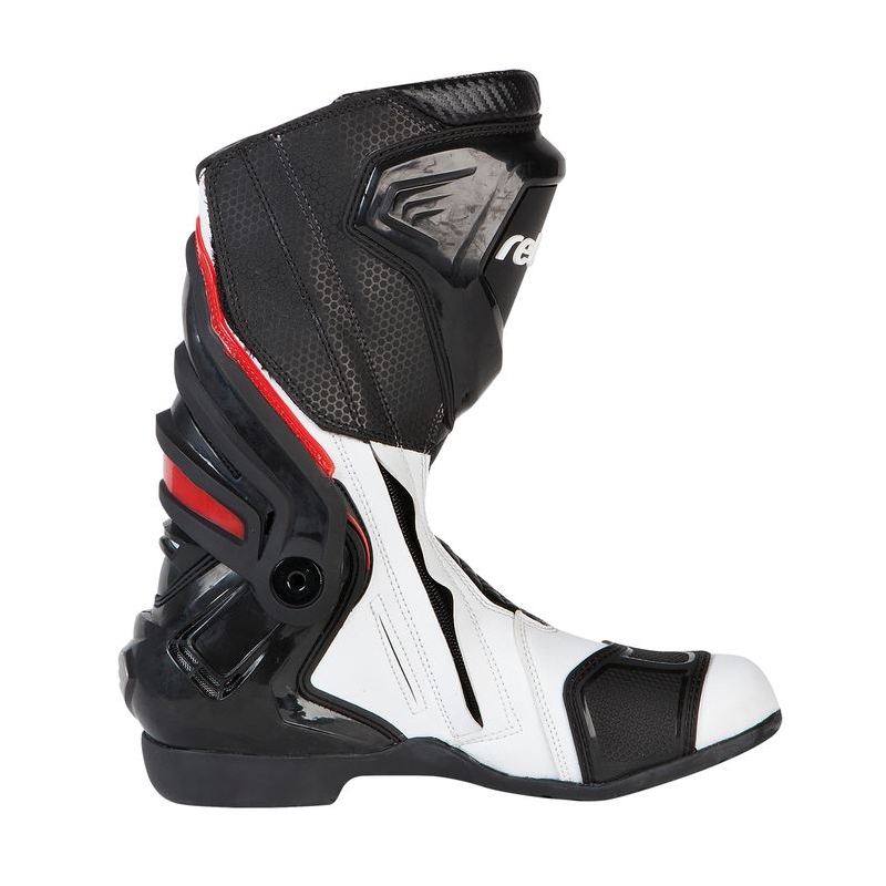Rebelhorn Rival White and Black Motorcycle Boots razprodaja