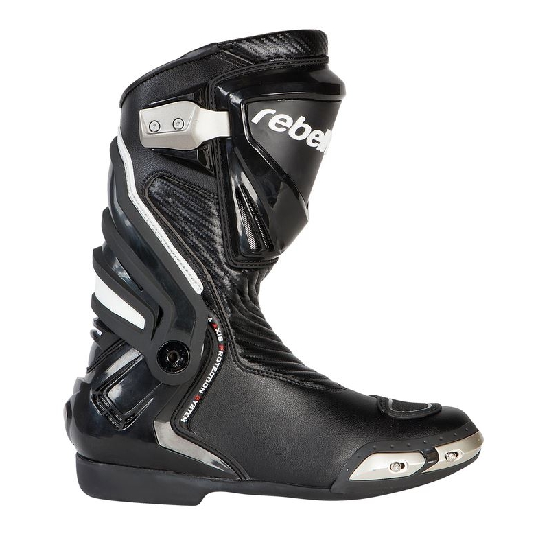 Rebelhorn Rival Black Motorcycle Boots razprodaja
