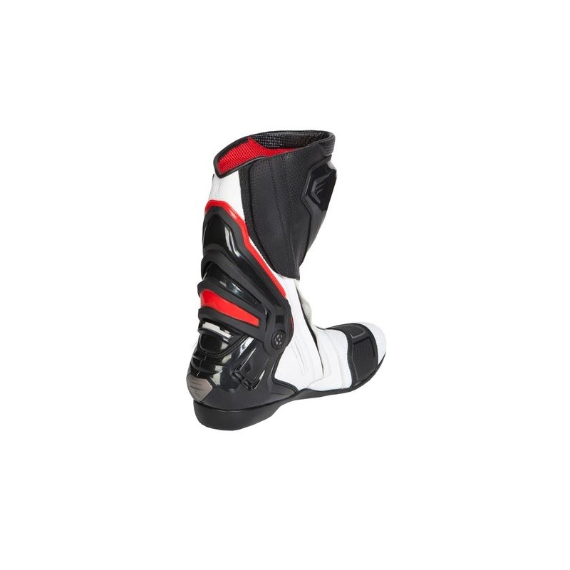 Rebelhorn Rival White and Black Perforated Motorcycle Boots razprodaja