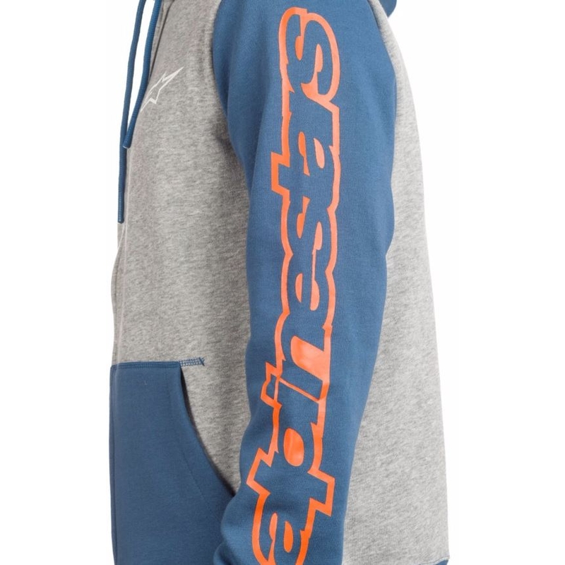 Alpinestars Machine Fleece majica sivo-modra naprodaj razprodaja