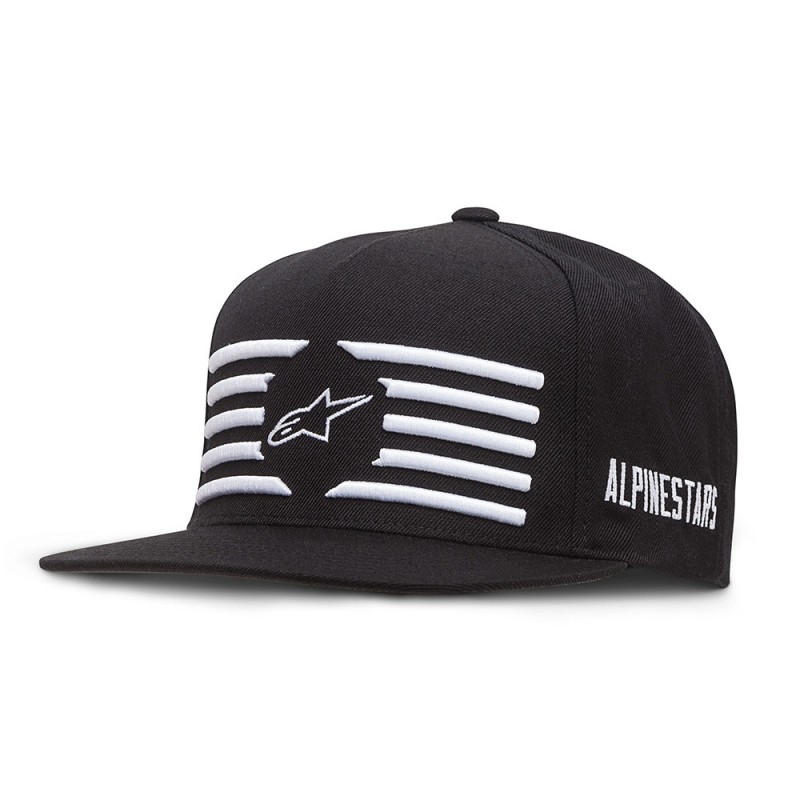 Alpinestars Tlačna Snapback kapa Black