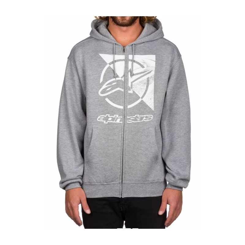 Alpinestars Rift Zip Hoodie siva razprodaja