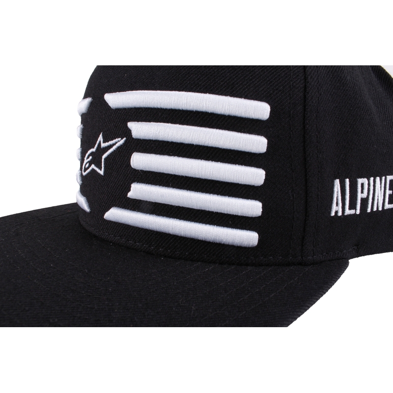 Alpinestars Tlačna Snapback kapa Black