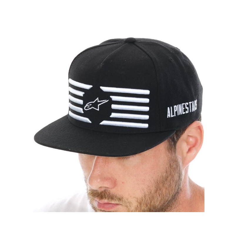 Alpinestars Tlačna Snapback kapa Black