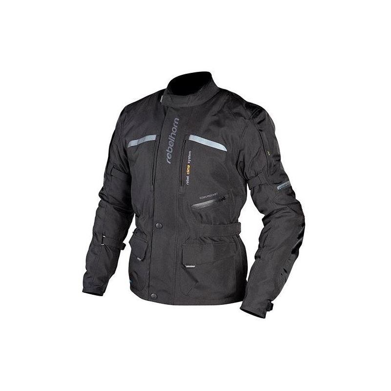 Moto jakna Rebelhorn Hiker Pro Black