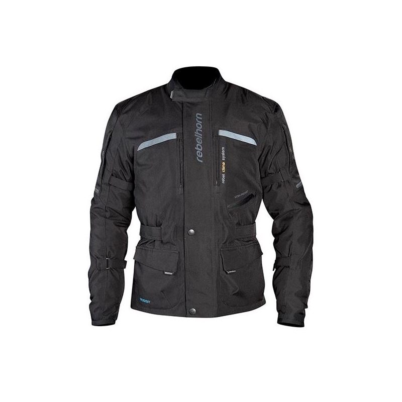 Moto jakna Rebelhorn Hiker Pro Black