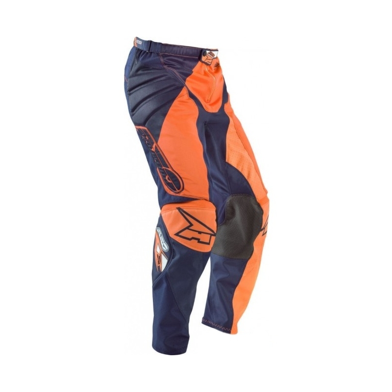 Motokros hlače AXO Motion 4 blue-fluo orange razprodaja