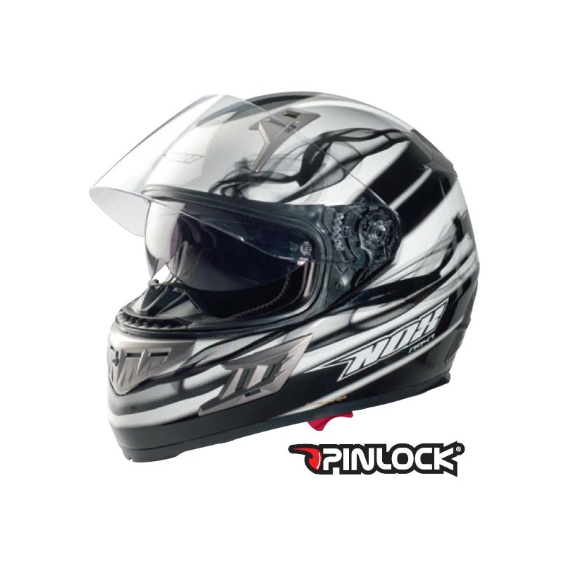 Integrální přilba na motorku NOX N 949 černo/bílá