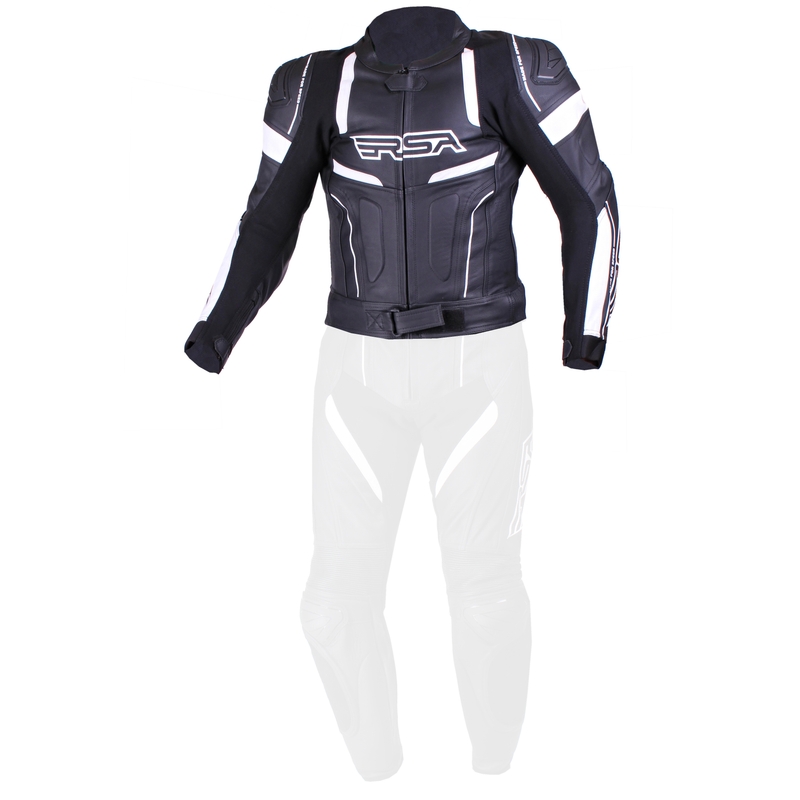 Moška jakna RSA Speedway black and white za prodajo razprodaja