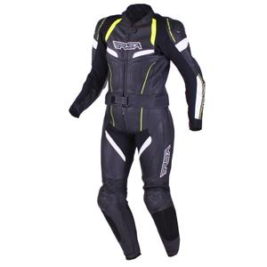 Dámská kombinéza RSA Speedway černo-bílo-fluo žlutá výprodej