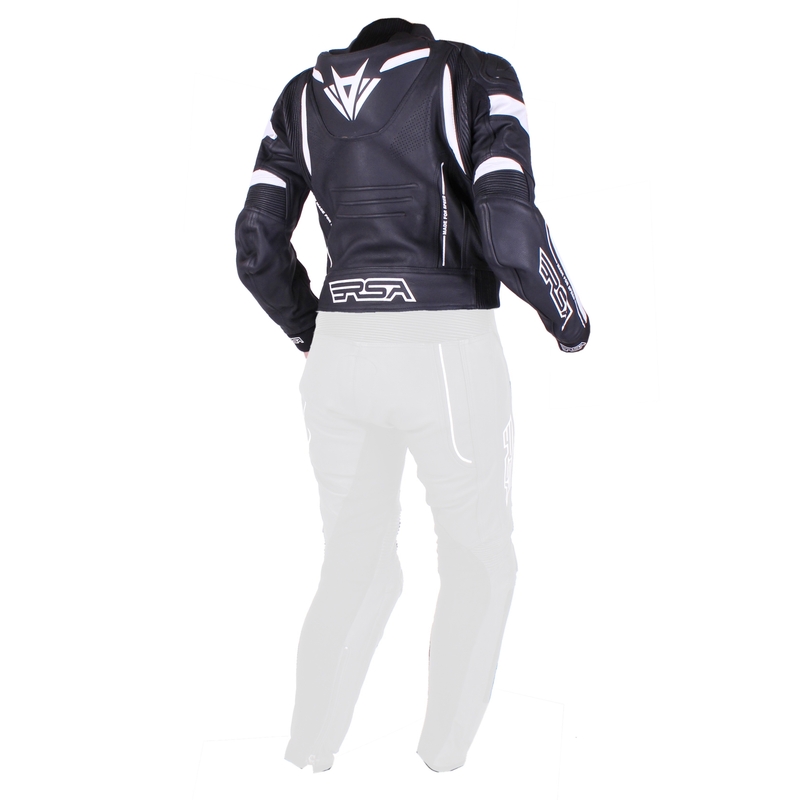 Ženska jakna RSA Speedway black and white za prodajo razprodaja