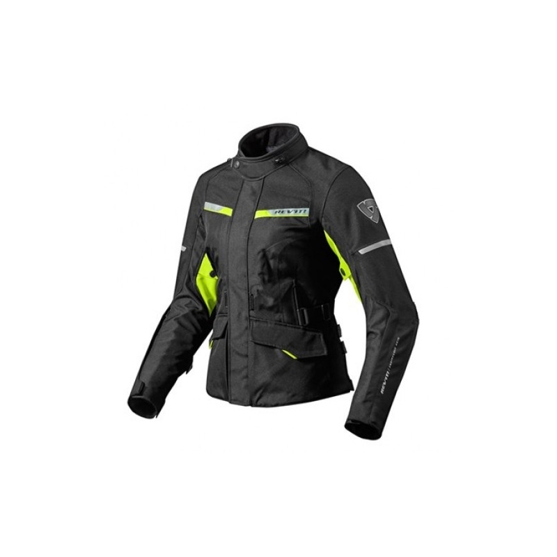 Revit Outback 2 Black-Fluo Yellow motoristična jakna za ženske razprodaja