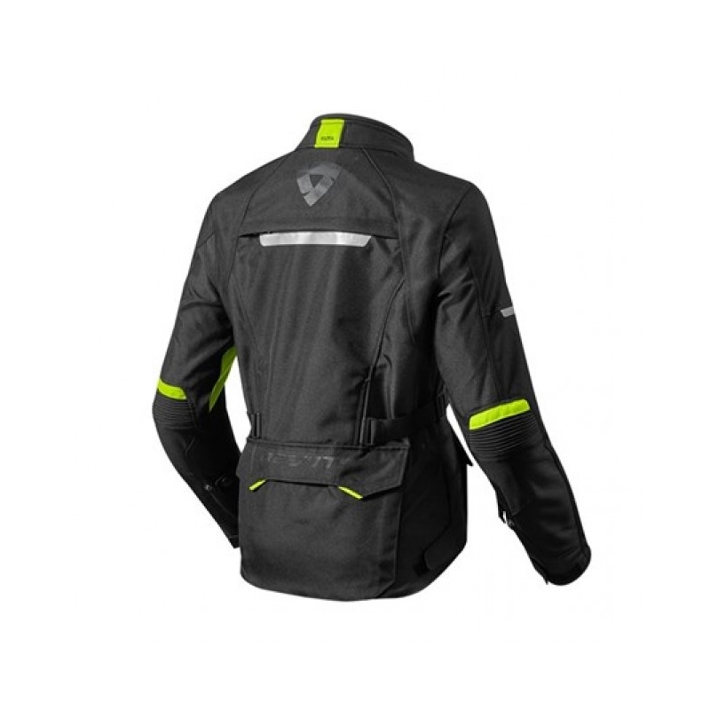 Revit Outback 2 Black-Fluo Yellow motoristična jakna za ženske razprodaja