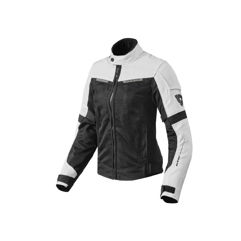 Revit Airwave 2 Ženska moto jakna White and Black razprodaja