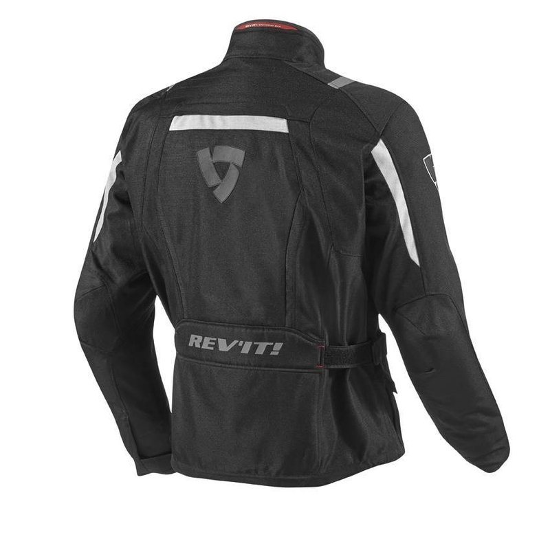Revit Voltiac Black-Silver Motorcycle Jacket razprodaja