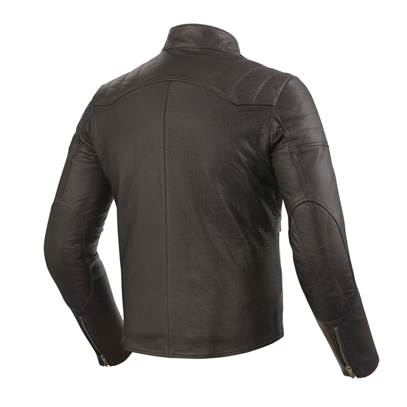 Revit Vaughn Dark Brown Motorcycle Jacket razprodaja