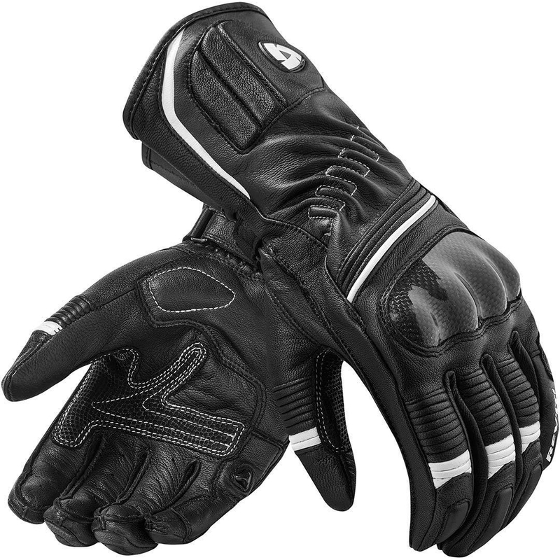 Ženske rokavice Revit Xena 2 Black and White Motorcycle Gloves razprodaja