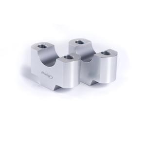 Zvýšení řidítek PUIG stříbrná height 30mm, d 22mm