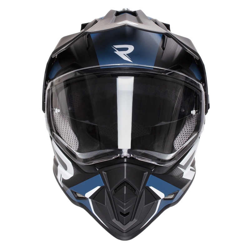 Enduro čelada Street Racer Tracker črno-modra