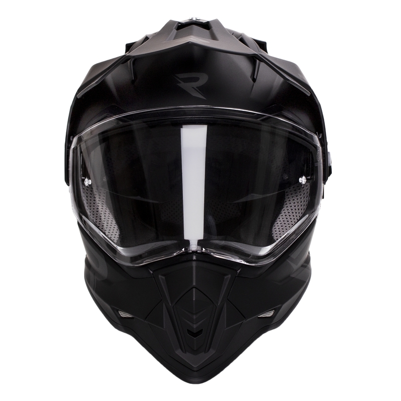 Enduro čelada Street Racer Tracker black matte