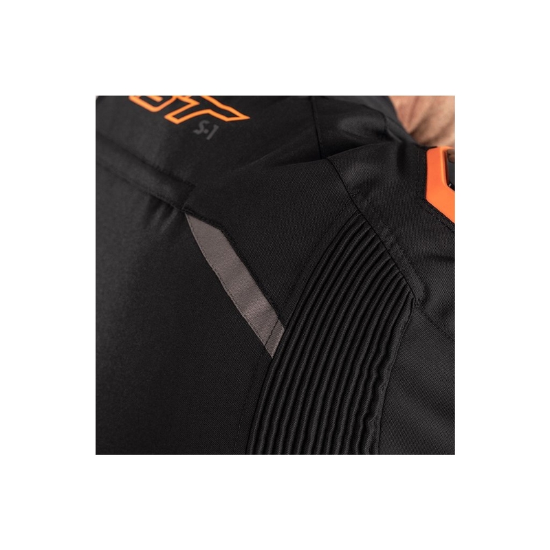 Motoristična jakna RST S-1 CE black-grey-orange razprodaja