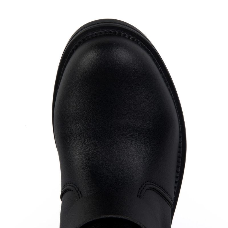 Ženski Ozone Inez Black Motorcycle Boots razprodaja