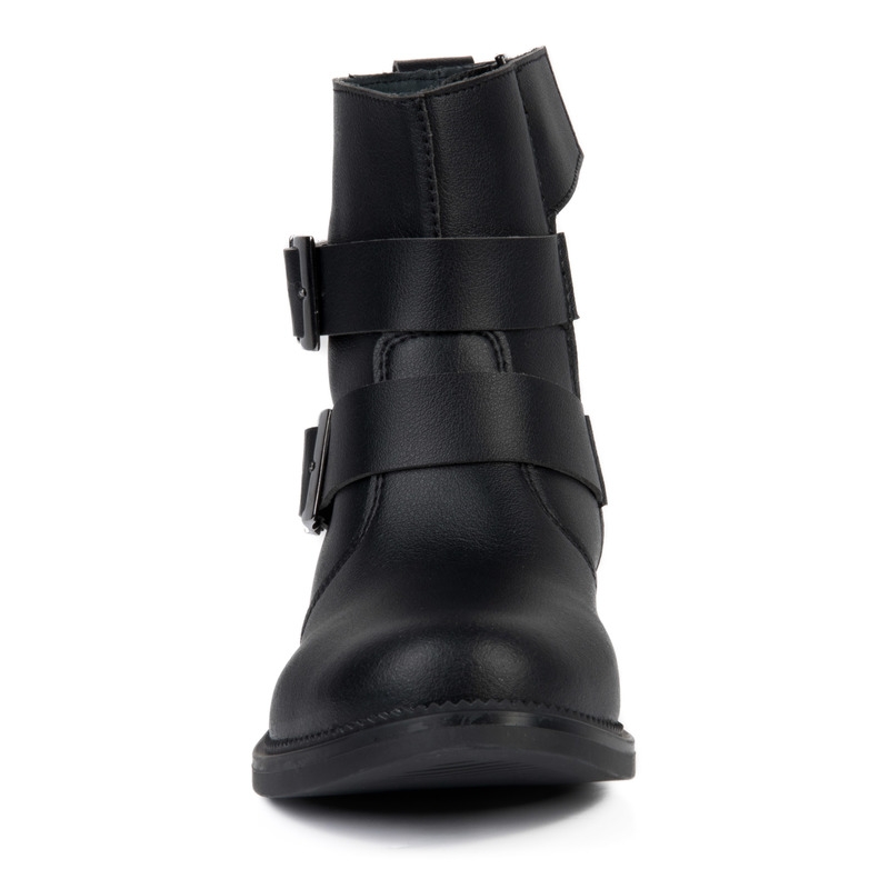 Ženski Ozone Inez Black Motorcycle Boots razprodaja