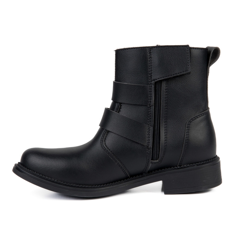 Ženski Ozone Inez Black Motorcycle Boots razprodaja