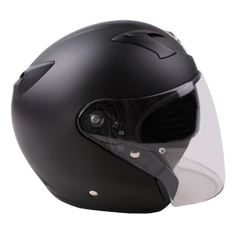 Motoristična čelada Scorpion EXO-220 črna mat razprodaja