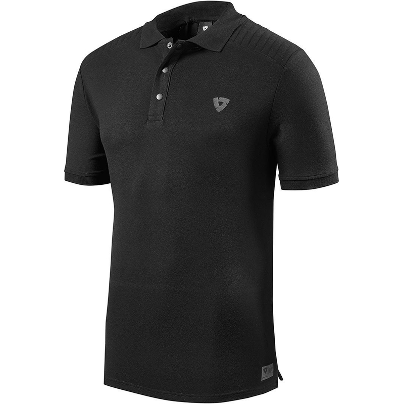 Polo majica Revit Scott črna razprodaja