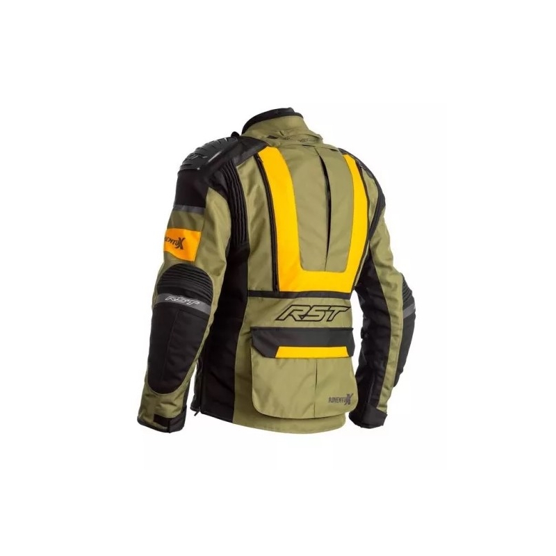 Motoristična jakna RST Pro Series Adventure-X CE black-yellow-green razprodaja